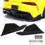 YOUNGERCAR For 2020-2023 Toyota GR Supra A90 ABS AG Style Side Corner Aprons Spats Rear Bumper Splitters