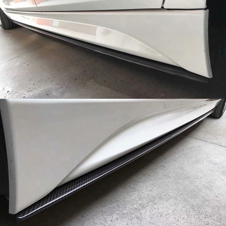 For BMW 3 Series F30 F31 M Sport Side Skirts Carbon Fiber Look