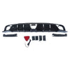 For 11th Gen Honda Civic Sedan Rear Diffuser Gloss Black