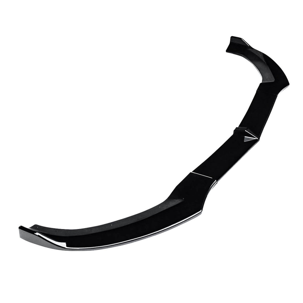 For 2015-2018 Mercedes-Benz C Class W205 Sport Front Lip Gloss Black