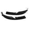 For 2012-2018 BMW 3-Series F30 F31 M Sport Front Splitters Gloss Black