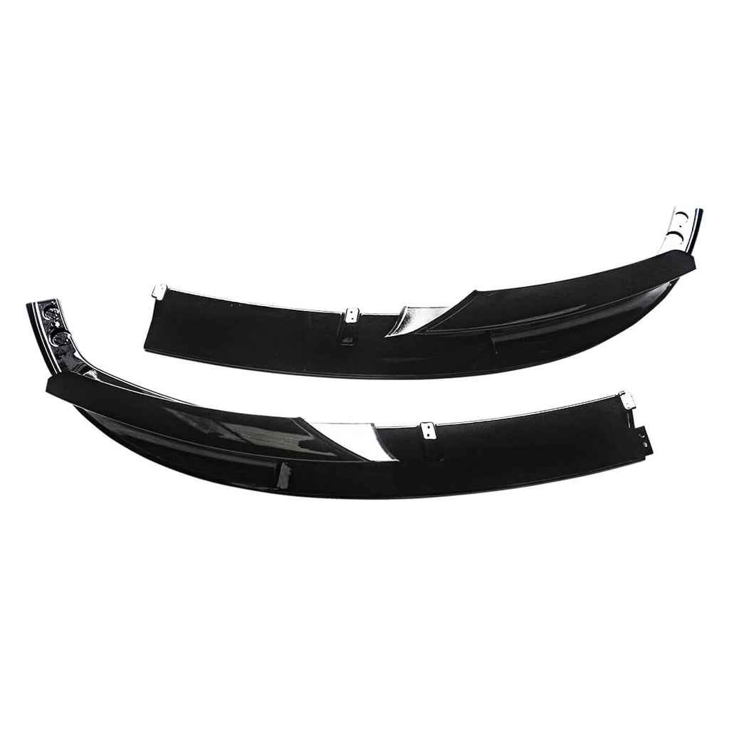 For 2012-2018 BMW 3-Series F30 F31 M Sport Front Splitters Gloss Black