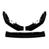 For 2020-2023 BMW 4 Series G22 G23 M Sport Front lip 3 Pieces Gloss Black