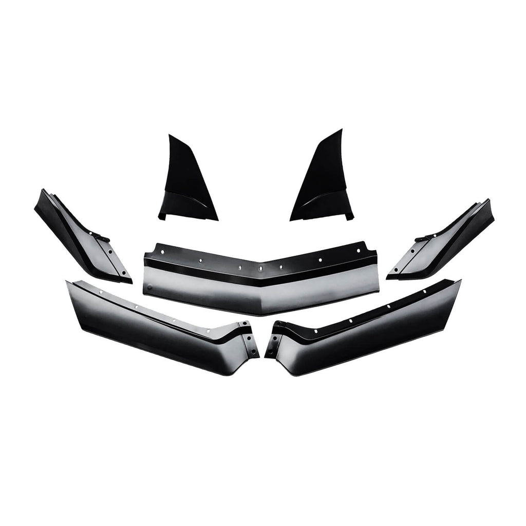 For Chevy Corvette C8 Front Splitters ZR1 Style