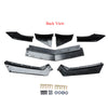For Chevy Corvette C8 Front Splitters ZR1 Style