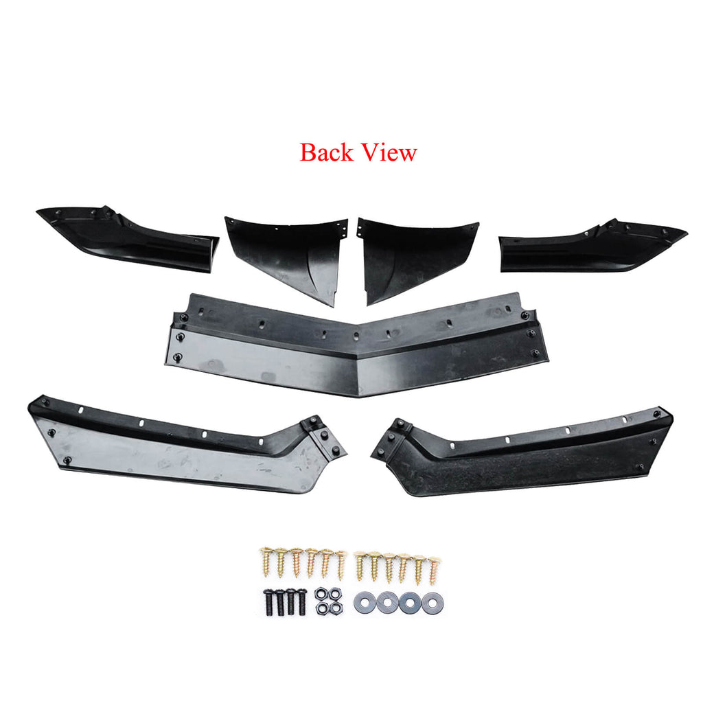 For Chevy Corvette C8 Front Splitters ZR1 Style