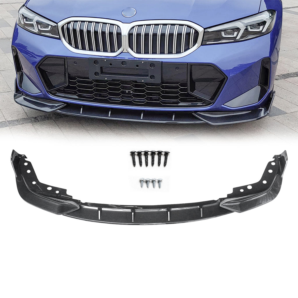 YOUNGERCAR Für 2019-2023 BMW 3er G20 G28 M Sport Frontlippe 3-tlg