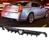 For 2012-2014 Chrysler 300 SRT8 Rear Diffuser Lip With Brake Light Matte Black