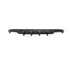 For 2015-2023 Chrysler 300 Rear Diffuser Dual Rectangle Exhaust Gloss  Black