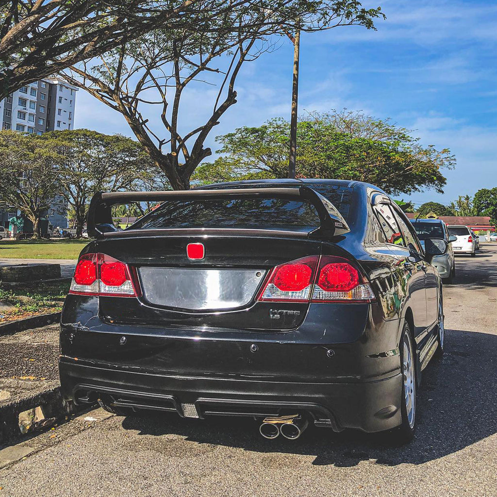 YOUNGERCAR Für Honda Civic 2006-2011 Mugen Stil Hinten Stamm Spoiler Flügel