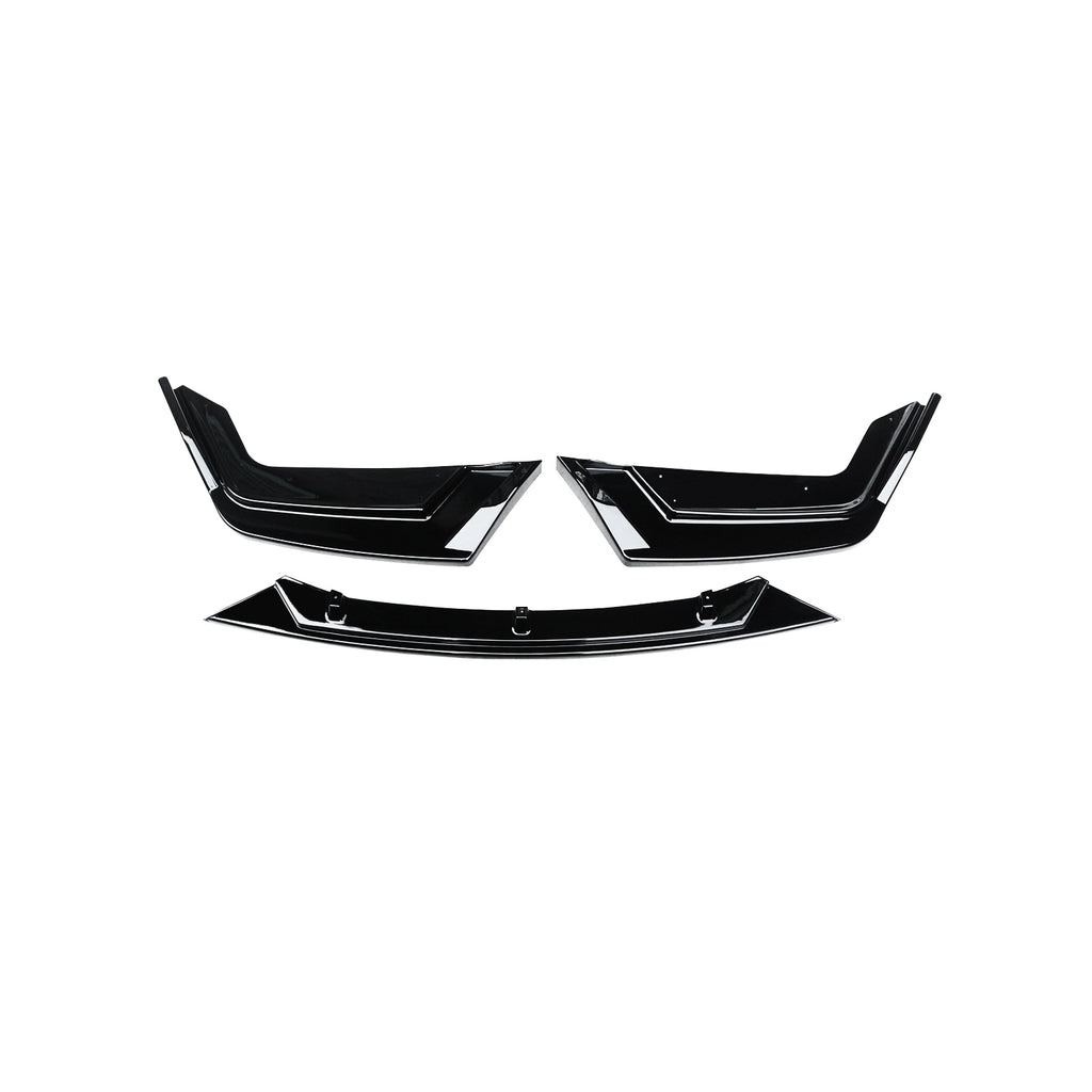 For 2017-2021 10th Honda Civic Hatchback Si FK7 Front Lip Gloss Black