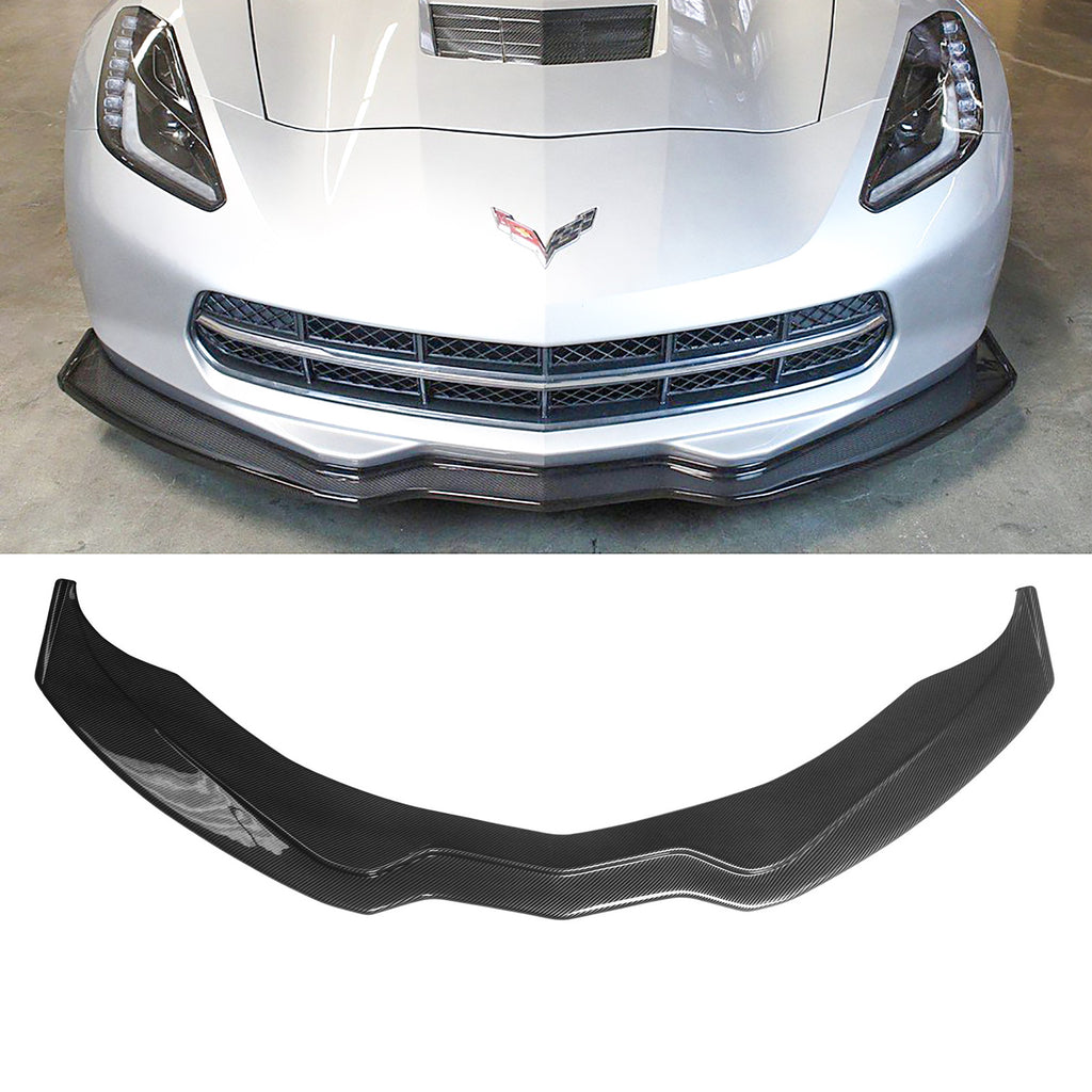 YOUNGERCAR For Chevy Corvette C7 2014-2019 Front Lip