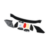 YOUNGERCAR Für 2016-2021 10th Honda Civic Limousine R Stil Heckspoiler