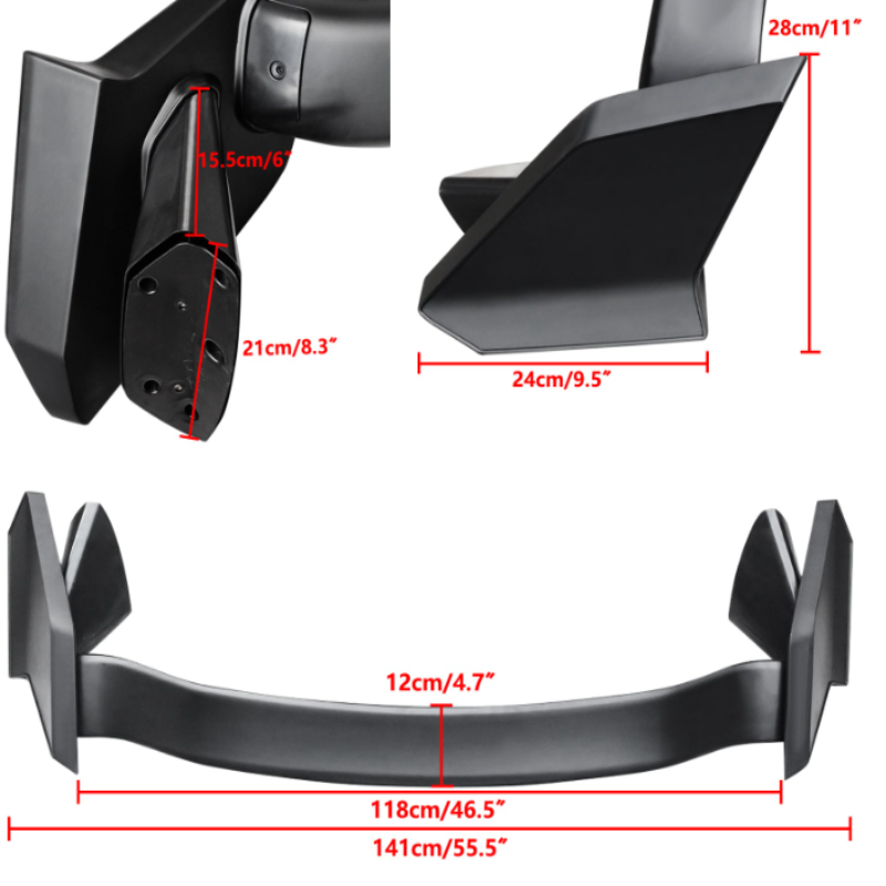 YOUNGERCAR Für 2016-2021 10th Honda Civic Limousine R Stil Heckspoiler