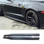 YOUNGERCAR For 2010-2015 Camaro 10th  ABS Unpainted Side Skirts