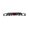 For 2022-2024 11th Gen Honda Civic Hatchback Rear Diffuser ABS Gloss Black