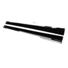 For 2011-2022 Chrysler 300 300C 300S Side Skirts Gloss Black