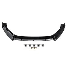 For 13-20 VW Golf MK7 MK7.5 R GTD GTI TSI TDI Front Lip Splitter abs Gloss Black