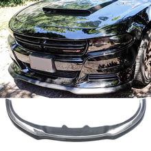 For 2015-2018 Dodge Charger R/T SE SXT Front Bumper Lip Carbon Fiber Look