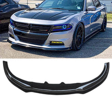 For 2015-2018 Dodge Charger R/T SE SXT Front Bumper Lip Gloss Black