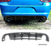 YOUNGERCAR For 2015-2018 Dodge Charger R/T SE SXT Rear Diffuser