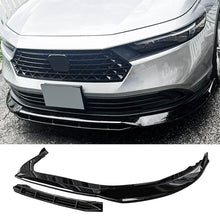 For 2023-2024 Honda Accord Sedan Front Lip Gloss Black
