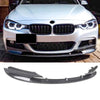 For 2012-2018 BMW 3-Series F30 F31 M Sport Front Splitters Carbon Fiber Painting