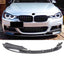 YOUNGERCAR For 2012-2018 BMW F30 3-Series M Tech Style Front Bumper Lip 2 Pieces