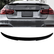 For BMW 3 Series F30 Sedan F80 M3 Sedan Rear Spoiler Gloss Black