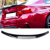 For BMW 4 Series F32 Rear Spoiler M4 Look Gloss Black