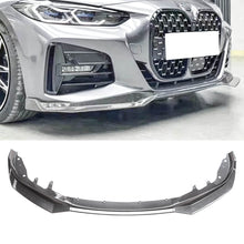 For 2020-2023 BMW 4 Series G22 G23 M Sport Front lip 3 Pieces Carbon Fiber Look