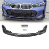 YOUNGERCAR For 2019-2023 BMW 3 Series G20 G28 M Sport Front lip 3pcs