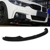 For BMW 4 Series F32 F33 F36 M Sport Front Lip Gloss Black