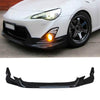 For 13-16 Scion FRS 2DR Toyota 86 GT86 Front Lip RS Style Gloss Black