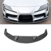 YOUNGERCAR For 2020-2023 Toyota GR Supra A90 A91 ABS Painted Front Bumper Splitters