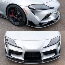 YOUNGERCAR For 2020-2023 Toyota GR Supra A90 A91 ABS Painted Front Bumper Splitters