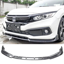 For 2019-2021 Honda Civic Sedan Front Lip 10th Gen FC1/FC2/FC5 Facelift Carbon Fiber look