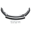 For 2020-2023 Dodge Charger Widebody Front Splitter 4 Pieces Carbon Fiber Look