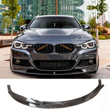 For 2012-2018 BMW F30 3-Series M Tech Front Bumper Lip Carbon Fiber Look