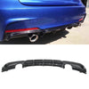 For BMW 3 Series F30 2012-2018 M Sport Rear Diffuser