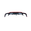 For 18-22 8th Toyota Camry SE XSE Rear Diffuser Gloss Black