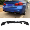 For BMW 3 Series F30 2012-2018 M Sport Rear Diffuser