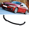 YOUNGERCAR For BMW F30 3 Series Base 2013-2018 3 PCS ABS Front Lip