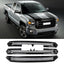 YOUNGERCAR For GMC Sierra 1500 SLT 2016-2018 3 Bars Grille Covers