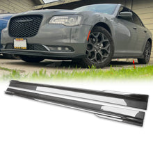 For 2011-2022 Chrysler 300 300C 300S Side Skirts Carbon Fiber Look